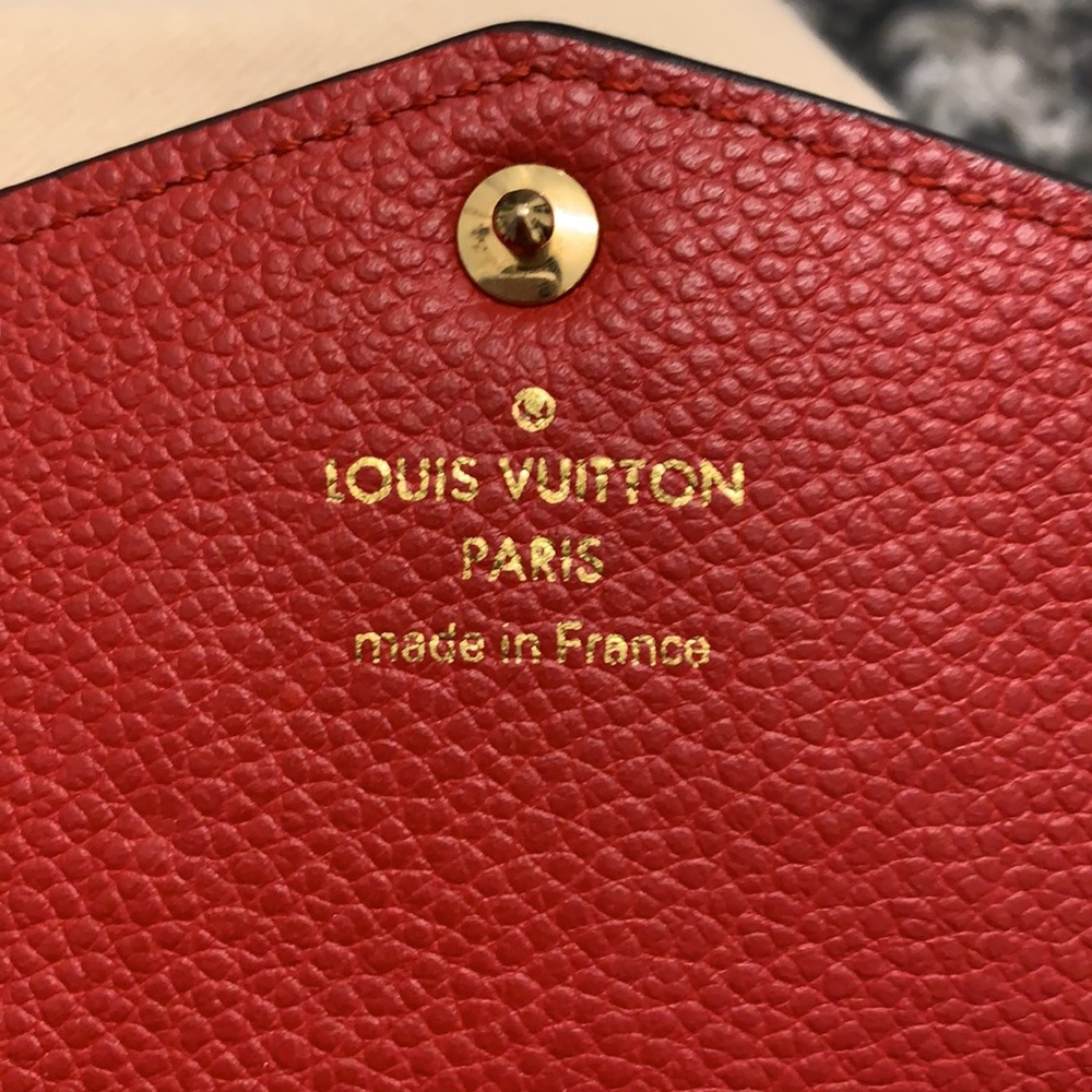 Louis Vuitton Empreinte Cerise Red Key Pouch - Picture 10 of 13